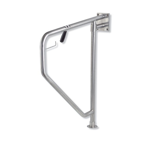 Cadru sustinere cu suport de hartie igienica  700mm  Mediclinics